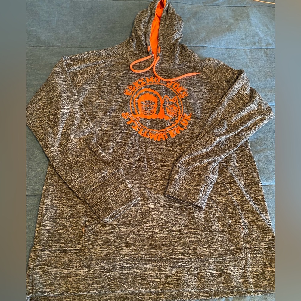 Iconic Eskimo Joe’s Gray and Orange  Hoodie!